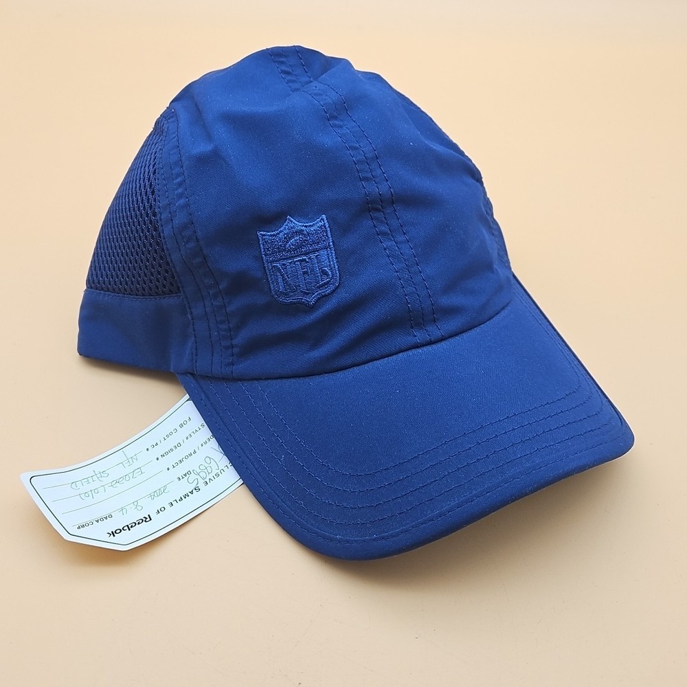 RARE NFL Hat Cap Reebok Exclusive Sample Not For Resale Blue 2004 Vintage